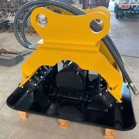 mini excavator plate tamper|hoe pack for mini excavator.